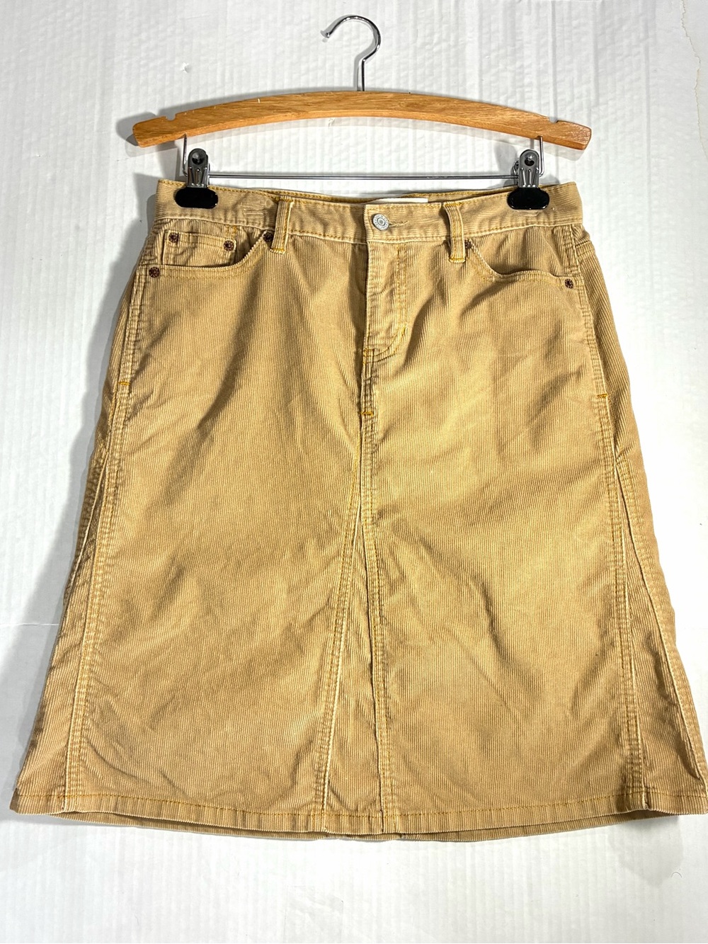GAP VINTAGE Y2K CORDUROY SKIRT